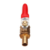 Inline,Brass,Shutoff,Valve,Fitting,Handle,Water