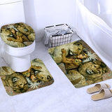 African,Woman,Egypt,Queen,Waterproof,Bathroom,Shower,Curtain,Floor,Doormat