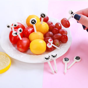 10pcs,Cartoon,Fruit,Party,Dessert,Toothpick,Novelties