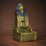 Seraphic,Egyptian,Pharaoh,Golden,Backflow,Incense,Burner,Holder