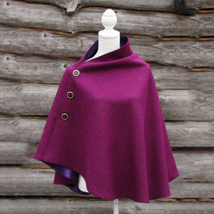 Womens,Shawl,Bespoke,Luxury,Tweed,Capes,Wraps