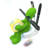 Multifunctional,Toilet,Shape,Dispenser,Office,Stationery,Magnetic,Storage,Holder