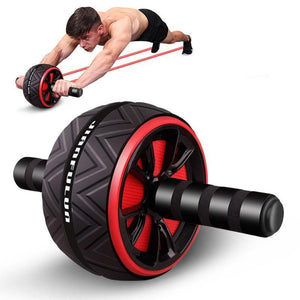 Single,Abdominal,Wheel,Roller,Waist,Strength,Training,Fitness,Exercise,Tools