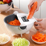 Multifunctional,Vegetable,Slicer,Drain,Basket,Household,Potato,Slicer,Radish,Grater,Kitchen,Tools,Drain,Basket,Vegetable,Cutter