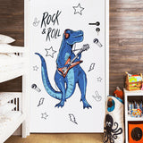 Loskii,SK9361,Dinosaur,Sticker,Cartoon,Animals,Decor,Wallpaper,Creative,Fridge,Decoration