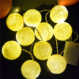 KCASA,Gardening,20LED,String,Light,Cotton,Shape,Holiday,Garden,Party,Wedding,Decoration