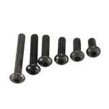 Suleve,M3CH1,100Pcs,Carbon,Steel,Button,Socket,Screw,Metric,Allen