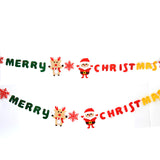 Christmas,Paperboard,Pennant,Flags,Banners,Hanging,Buntings,Garland,Banner,String,Party