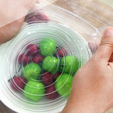 Silicone,Cover,Silicone,Stretchable,Fruit,Vegetable