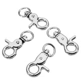 10Pcs,Silver,Alloy,Swivel,Lobster,Clasp,Round