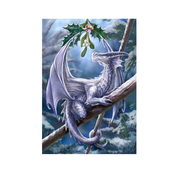 Dragon,Diamond,Painting,Embroidery,Cross,Stitch,Decor