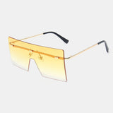 Women,Frameless,Square,Shape,Fashion,Personality,Protection,Sunglasses