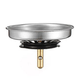 Stainless,Steel,Kitchen,Strainer,Waste,Drain,Stopper,Water,Filter,Basket,Shape