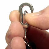 Chain,Stainless,Steel,Holder,Keyring,Retractable,Recoil