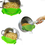 IPRee,Durable,Silicone,Strainer,Colanders,Fruit,Vegetables,Pasta,Kitchen,Tools,Gadgets