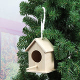 Wooden,House,Feeder,Birds,Garden,Nesting,Hanging