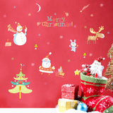 Miico,SK6039,Christmas,Sticker,Cartoon,Stickers,Removbale,Waterproof,Decoration