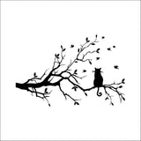 Branch,Removable,Sticker,Animals,Decal,Decorations