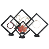 Suspended,Floating,Display,Stand,Jewelry,Frame,Holder,Storage