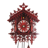 Handcraft,Cuckoo,Clock,Forest,House,Swing,Clock,Decor