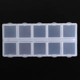 Grids,Transparent,Storage,Parts,Components,Container,Assortment,Organizer