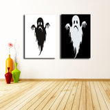 Miico,Painted,Combination,Decorative,Paintings,Halloween,Ghost,Decoration