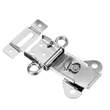 6311B,Rolled,Silver,Twist,Toggle,Latch,Rotary,Strike,Plate