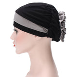 Women,Muslim,Stretch,Turban,Winter,Chemo,Scarf