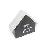 Alarm,Clock,Electronic,Digital,Display,Clocks,House,Shape,Desktop,Decoration