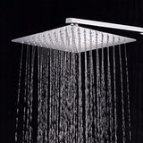 KCASA,Stainless,Steel,Square,&Round,Shower,Pressurize,Bathroom,Spray