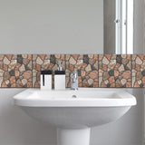 Sticker,Brick,Waterproof,Wallpaper,11.82x11.82inch,Piece