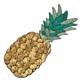 Sequined,Pineapple,Embroidery,Patch,Badge,Craft,Clothes,Applique,Decorations