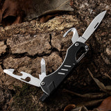 VK2326,Steel,Outdoor,Survival,Multifunctional,Tools,Screwdriver,Bottle,Opener,Folding,Knife