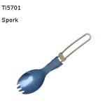 Keith,Series,Titanium,Tableware,Ultralight,Folding,Outdoor,Spoon,Cutter,Cutlery