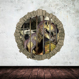 Miico,Creative,Dinosaur,Removable,Decorative,Decor,Sticker