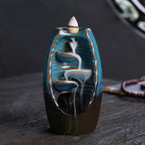 Backflow,Waterfall,Ceramic,Incense,Burner,Censer,Relax,Creative,Decoration