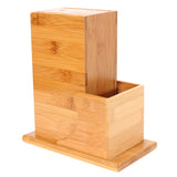 Universal,Bamboo,Cutter,Utensil,Holder,Block,Storage,Kitchen,Organizer,Tools