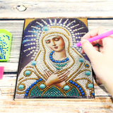 Diamond,Painting,Special,Shape,Diary,Diamond,Decorations,Notebook,Embroidery