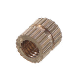 Suleve,MXBN7,330Pcs,Knurled,Brass,Round,Female,Thread,Knurled,Round,Insert,Embedment,Assortment