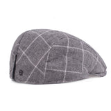 Plaid,Adjustable,Beret,Cotton,Newsboy,Painter