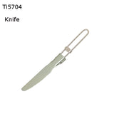 Keith,Series,Titanium,Tableware,Ultralight,Folding,Outdoor,Spoon,Cutter,Cutlery