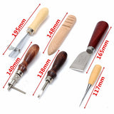 Handle,Leather,Craft,Leather,Sewing,Punch,Cutter