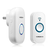 YIROKA,Wireless,Doorbell,Chimes,Wireless,Doorbell,Waterproof,Smart,Doorbell,Alarm,System