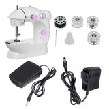 Sewing,Machine,Double,Thread,Portable,Electric,Household,Sewing,Machine,Light,Cutter,Pedal