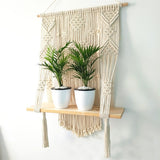 Woven,Macrame,Plant,Hanger,Hanging,Bohoes,Tassels,Hanging,Craft,Decorations