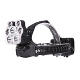 XANES,3200LM,Modes,Headlamp,3*18650,Battery,Interface