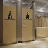 Creative,Removable,Waterproof,Toilet,Sticker,Bathroom,Decor