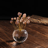 Crystal,Apple,Model,Glass,Craft,Table,Ornaments,Decoration