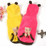 HOOPET,Coral,Fleece,Jumpsuit,Comfortable,Shirt