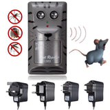 Double,Electronic,Ultrasonic,Control,Repeller,Mouse,Insect,Rodent,Repeller,Household,Power,Animal,Repeller